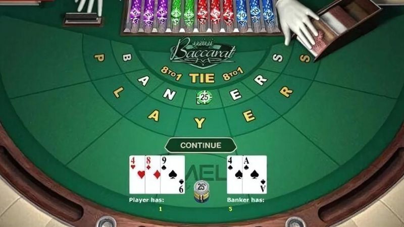 Hướng dẫn chơi bài Baccarat đặt cược