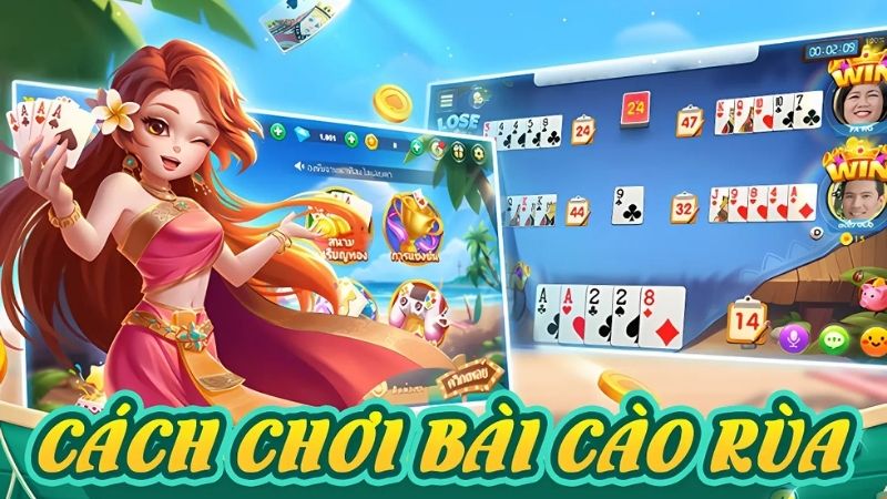 luật chơi bài cào rùa Hướng dẫn cách rút bài