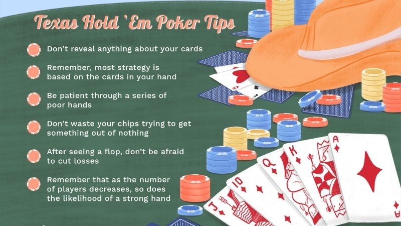 Mách bạn mẹo chơi bài Poker Texas Hold'em