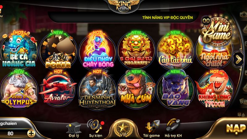 Nhược điểm cổng game Kingfun