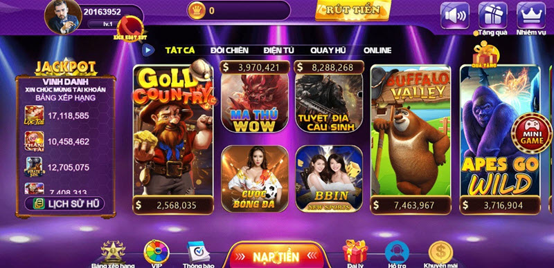 tài xỉu 68 game bài